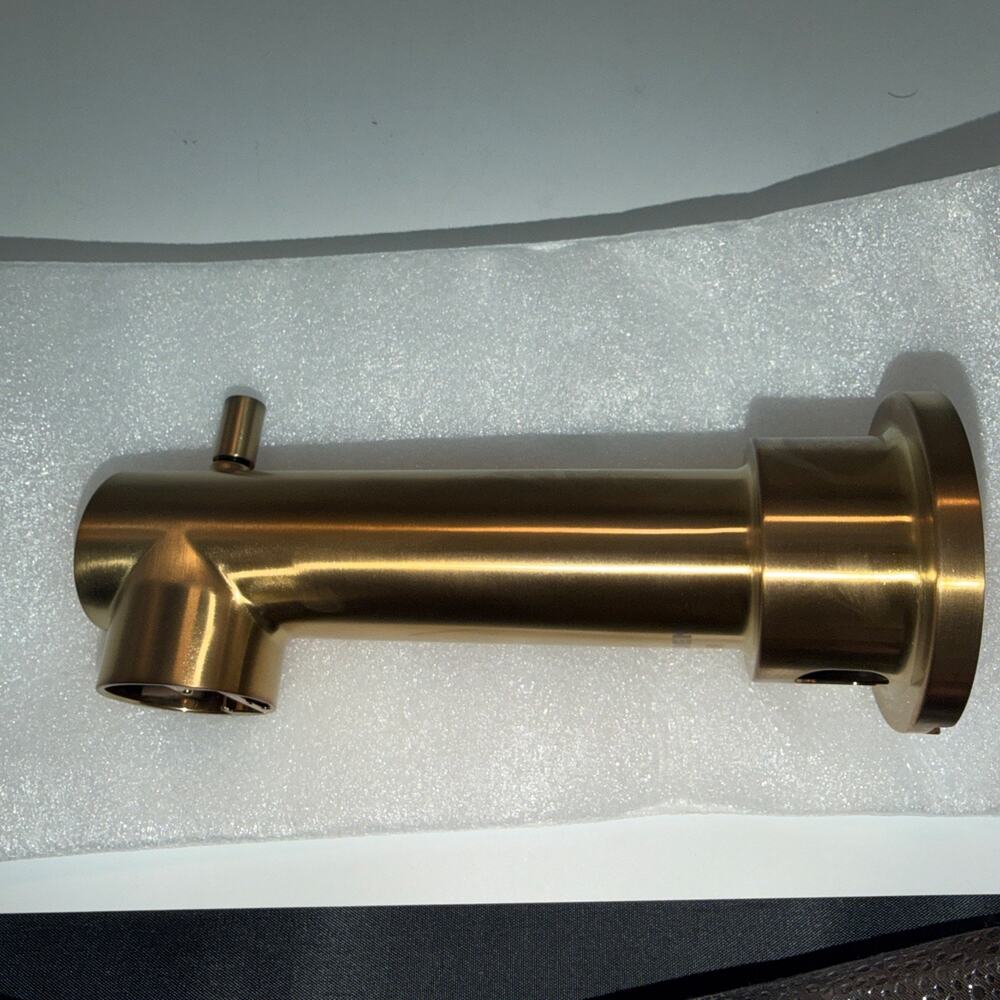 Moen Align Brushed Gold 1/2-Inch Slip Fit Connection Diverter Tub Spout